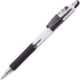 【単価72円・送料無料】BN10-BK ジムノックUK0．7/黒 ゼブラ 4901681420216（740セット）