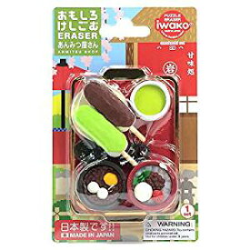 ブリスターパック おもしろ消しゴム あんみつ屋さん イワコー 4991685130105