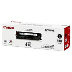 Canon トナーカートリッジ CRG-418BLK キヤノン 4960999655352