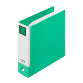 キングジム_ミニリングファイル（3穴バインダー）ミドリ/4971660063512（5セット）