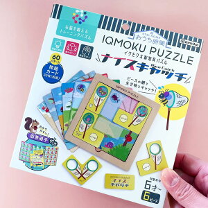 デビカ_イクモク木製パズル ナイスキャッチ113026マルチカラー/4904901280263(6セット)