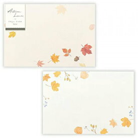 エヌビー 封筒　オータム　リーフA 4596969 4905260797980（3セット）