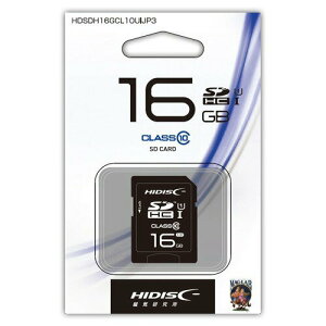 HIDISC SDHCJ[h 16GB HDSDH16GCL10UIJP3 C 4984279232354