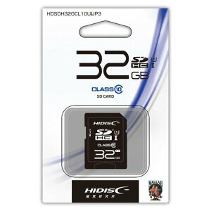 nCfBXN SDHCJ[h 32GB Class10 UHS1 HDSDH32GCL10UIJP3(1) C 4984279232361