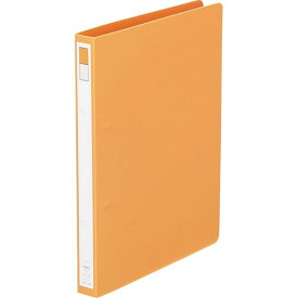 F-862-3ダイタ P．P．リングファイル＜ディンプル＞ B5・S型 2穴 橙 リヒトラブ 4903419134198（20セット）