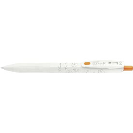 ゼブラ ZEBRA JJS29-R1W-OR [【限定】ジェルボールペン サラサR 0.4mm ホワイトシリーズ オレンジ]［在庫品］