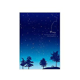 12389006 日記帳 星空柄 デザインフィル 4902805123891