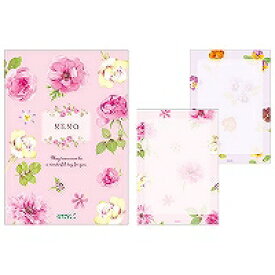 91802108 メモ カントリータイム 花柄 デザインフィル 4902805921275