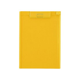【送料無料】A-977U-5 クリップボード A4・E型 黄 リヒトラブ 4903419836191（40セット）