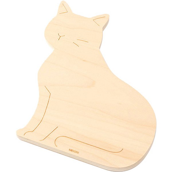癒し文具 出荷 猫 ネコ デザインフィル DESIGNPHIL M 猫柄 木製 ホワイトボード 人気ブランド多数対象 35436006