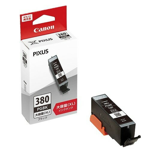 With Canon pure ink tank BCI-380XL アウトレット PGBK 純正インクタンク 1コ入 1 キヤノン 楽天スーパーセール コ 2298円×1セット