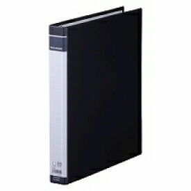 キング リングバインダー 黒 668BF キングジム 4971660023202（100セット）