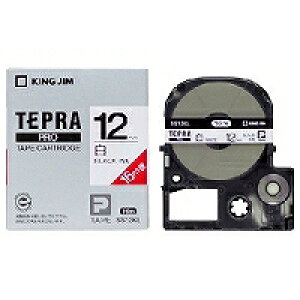 KING JIM テプラテープ SS12KL キングジム 4971660770007(120セット)