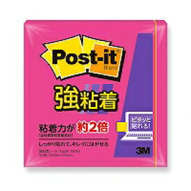 スリーエム ポストイット強粘着製品 ノート ローズ 75mm×75mm 90枚 654SS-RO ふせん 付箋 ポストイット】（300セット）