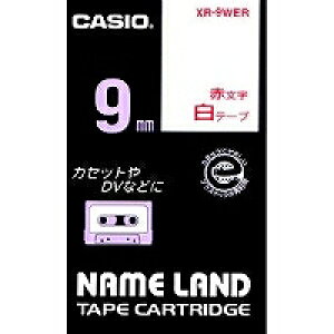 XR-9WERVAJ@CASIO l[h e[vJ[gbW X^_[he[v XR-9WER 9mm JVIvZ@ 4971850123507i100Zbgj