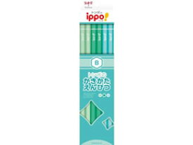 トンボ鉛筆 ippo! かきかた鉛筆B プレーンN04 KB-KPN04-B トンボ鉛筆 4901991022339