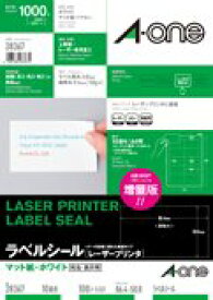 28367A4　エーワン ラベルシール レーザー 10面 100枚 28367（20セット）