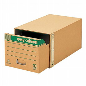 EC-001A4　イージーキャビネット　段ボール製・補強材：鉄製 EC-001 00731 ゼネラル 4973772710100（10セット）