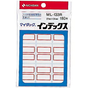 �j�`�o�� �}�C�^�b�N �C���f�b�N�X �Ԙg 180�� ML-133R �j�`�o�� 4987167001674�i340�Z�b�g�j