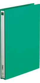 リングファイル(エコノミータイプ) 緑 611 キングジム 4971660006663（10セット）