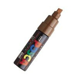 PC8K21　uni ポスカ 太字 茶 三菱鉛筆 4902778139011（90セット）