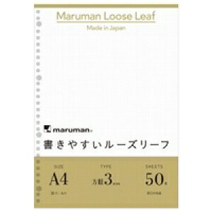 マルマン_A4ルーズリーフ3MMホウガン L1114 /4979093111404(10セット)