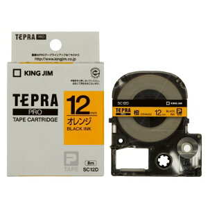 �e�v���E�v�� �e�[�v�J�[�g���b�W �J���[���x�� �p�X�e�� �I�����W 12mm SC12D �L���O�W�� 4971660752317�i70�Z�b�g�j