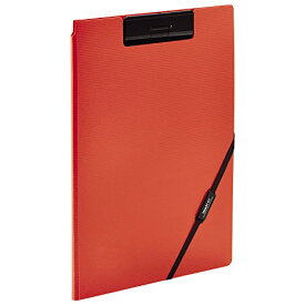 F-7560-4 リヒトラブ スマートフィット クリップファイル オレンジ F-7560-4 リヒトラブ 4903419111663（10セット）