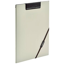 F-7560-16 リヒトラブ スマートフィット クリップファイル ベージュ F-7560-16 リヒトラブ 4903419111687（100セット）