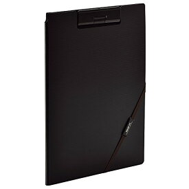 F-7560-24 リヒトラブ スマートフィット クリップファイル ブラック F-7560-24 リヒトラブ 4903419111700（10セット）