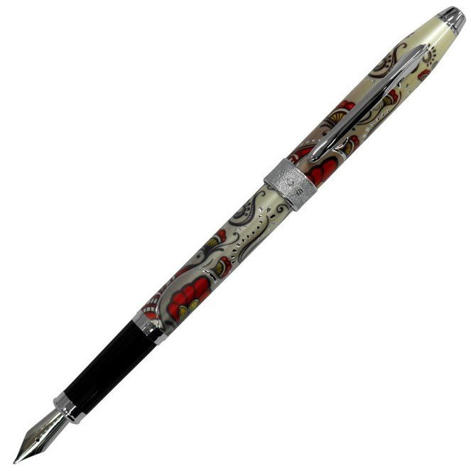 ペン クロス CROSS ボタニカ BOTANICA 筆記用具 文具 万年筆 高級 ブランド F 細字 レッド AT0646-3F ボールペン