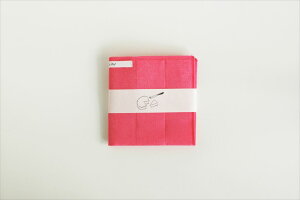 倉敷意匠 mitsou 蚊帳生地5枚合わせふきん (China Pink)