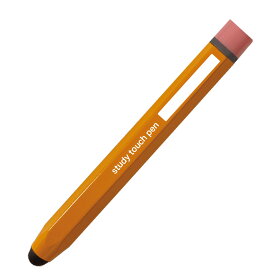 [ゆうパケット可] ナカバヤシ 子どもが使いやすいエンピツ型の「学習タッチペン」オレンジ ECTP-19DD 42-3960