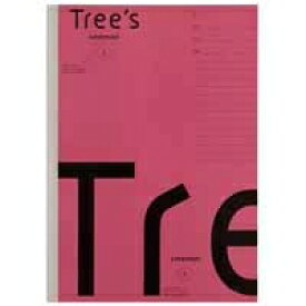 日本ノート Tree s B5 Pメモリ A罫30枚ピンク 4901470068261