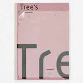 日本ノート Trees A4 Pメモリ U罫40枚 スモークピンク 4901470511729