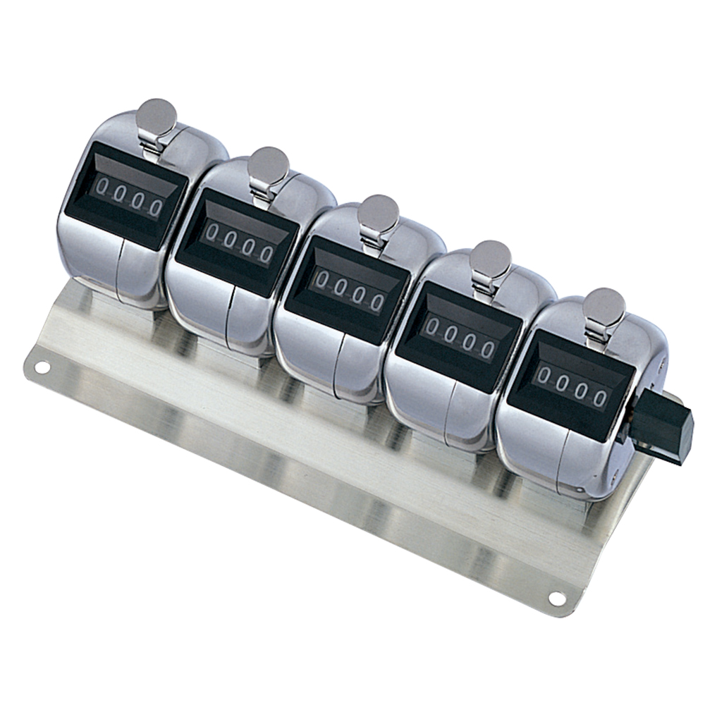 Positive counter KT-500 5 continuous use ten プラス 4977564001230 10セット sets プレゼント 国産品 5連用 数取器