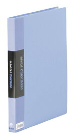 【単価1331円・送料無料】132CWアオ　クリアーファイル カラーベース W 青 132CW キングジム 4971660213009（60セット）