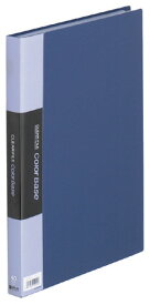 132CWネイ　クリアーファイル カラーベース W ネイビー 132CW キングジム 4971660492206（60セット）