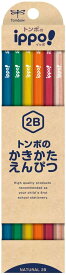 トンボ鉛筆 かきかた鉛筆ナチュラルN04 2B KB-KNN04-2B トンボ鉛筆 4901991022384