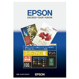 EPSON スーパーファイン紙 KA3N100SFR A3N 100枚 4988617017641（10セット）