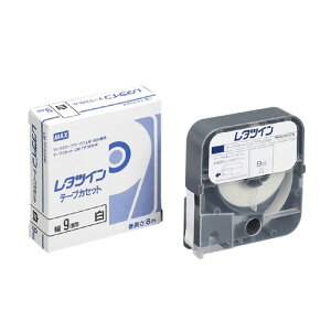 [�䂤�p�P�b�g��/10�܂�]�}�b�N�X ���^�c�C���e�[�v LM-TP309W �� 9mm×8m 4902870024499