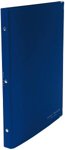 ル-155-2 コクヨ バインダー ノート カラーパレット A4 30穴 紺 ル-155-2 4901480123677(10セット)