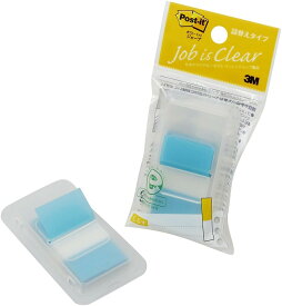 ポストイット　ジョーブ製品　詰め替えタイプ　レギュラーサイズ　ディスペンサー付き スカイブルー 44mm×25mm 50枚 680DN-2 フィルムふせん 付箋 しるす /4519001821812