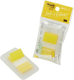 ポストイット　ジョーブ製品　詰め替えタイプ　レギュラーサイズ　ディスペンサー付き イエロー 44mm×25mm 50枚 680DN-3 フィルムふせん 付箋 しるす /4519001821829