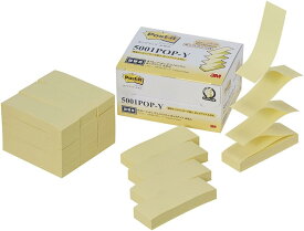 スリーエムジャパン Post-it 5001POP-Y ポップアップ詰換用 黄 4547452769483（30セット）