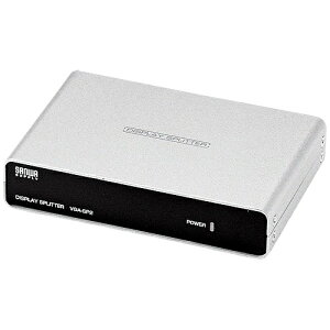 サンワサプライ ディスプレイ分配器2分配 VGA-SP2 4969887592182