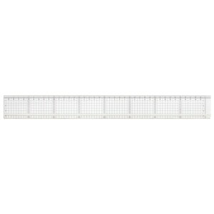 マービー 方眼カッティング定規滑止付40cm 014-0164 4907951992599