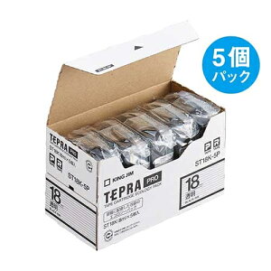 �L���O�W�� �e�v��PRO�e�[�vST18K-5P�����ɍ���18mm5�� 4971660763351