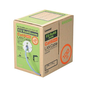 エレコム LANケーブルCat6 青 100m LD-CT6BU100RS 4953103190269