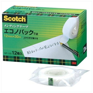 スリーエムジャパン メンディングテープ MP-12S 12mm×30m 12巻 4547452915903